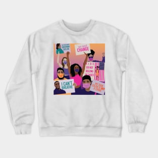 2020 Protests Crewneck Sweatshirt